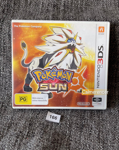 Pokemon Sun Game Nintendo 3DS