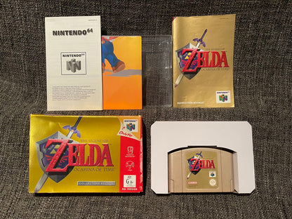 The Legend of Zelda Ocarina Of Time Game Boxed - Nintendo 64 / N64 - Pal Version