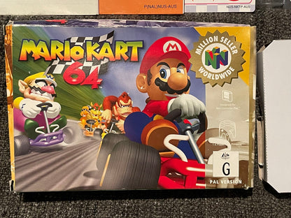 Mario Kart Game Boxed - Nintendo 64 / N64 - Pal Version