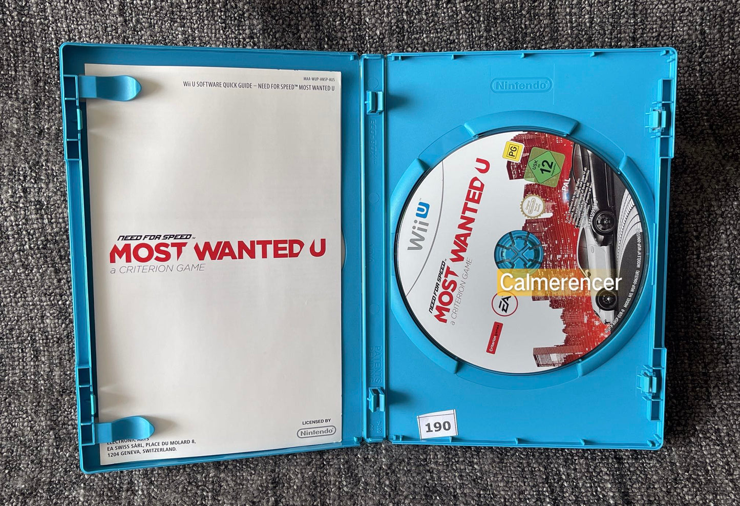 Need For Speed Most Wanted - Nintendo Wii U Game