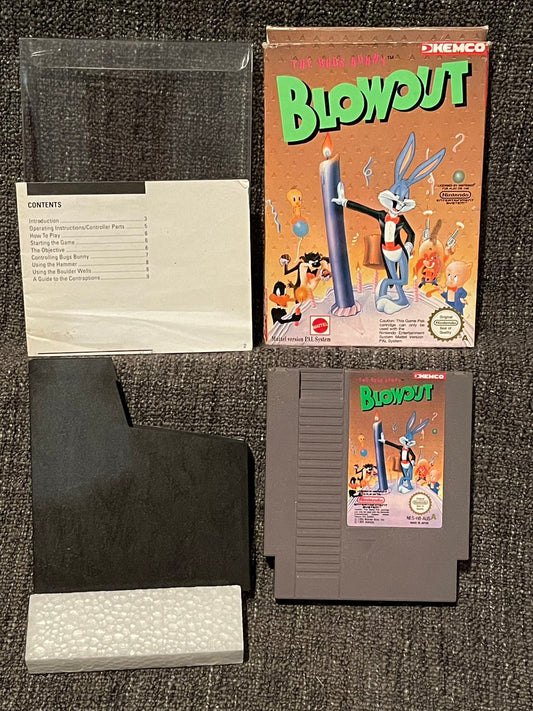 Blowout Game - Nes - Nintendo / Entertainment System - Pal Version