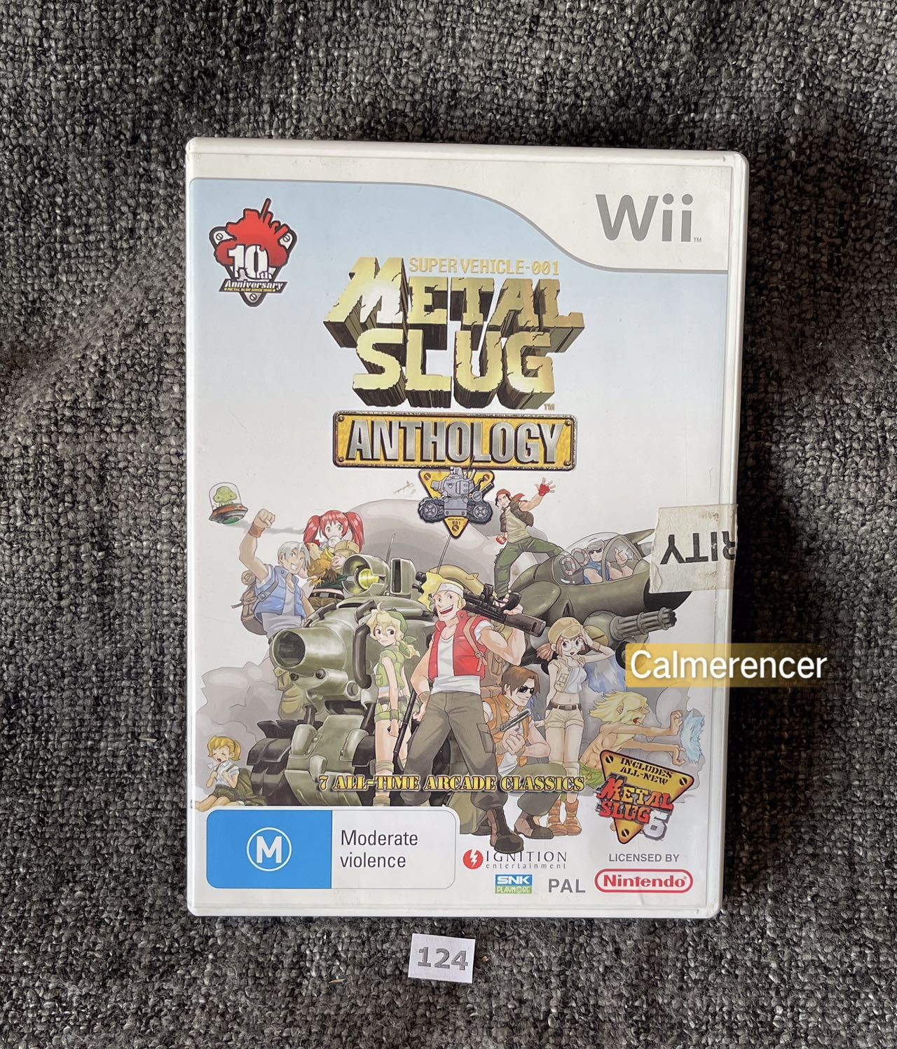 Metal Slug - Nintendo Wii game