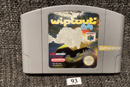 WipeOut 64 - Nintendo 64 / N64 - Pal Version