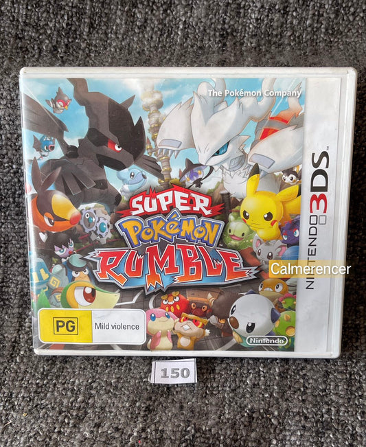 Super Pokemon Rumble Game Nintendo 3DS