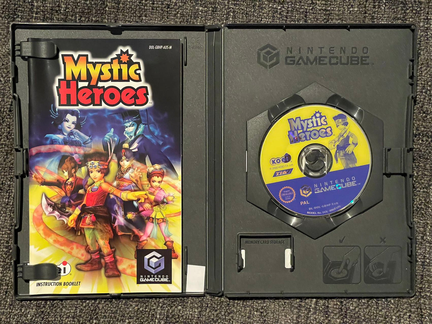 Mystic Heroes Game - Nintendo Gamecube - Pal Version