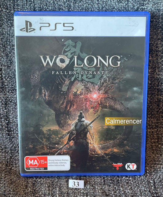 Wo Long Game - PS5 / Sony Playsation 5 - Pal Version