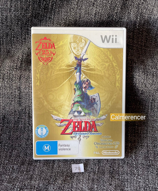 The Legend of Zelda Skyward Sword - Nintendo Wii game