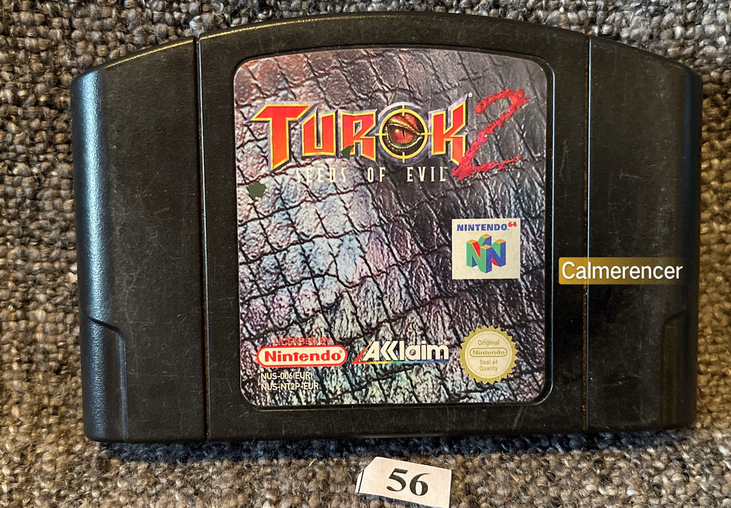 Turok 2 seeds of evil - Nintendo 64 / N64 - Pal Version