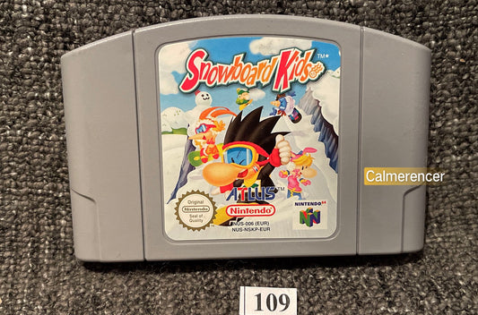 Snowboard Kids - Nintendo 64 / N64 - Pal Version