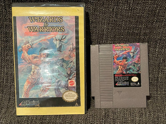 Wizards & Warriors Game - Nes - Nintendo / Entertainment System - Pal Version