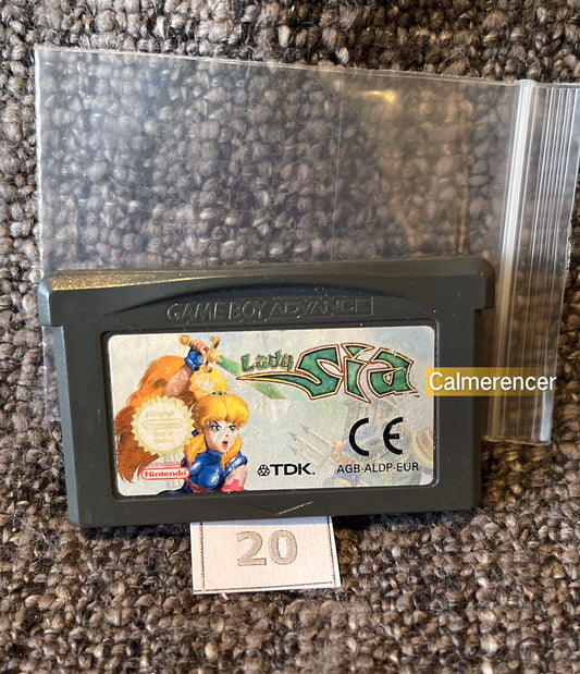 Lady Sia Game -Nintendo Gameboy Advance Cart GBA - Pal Version