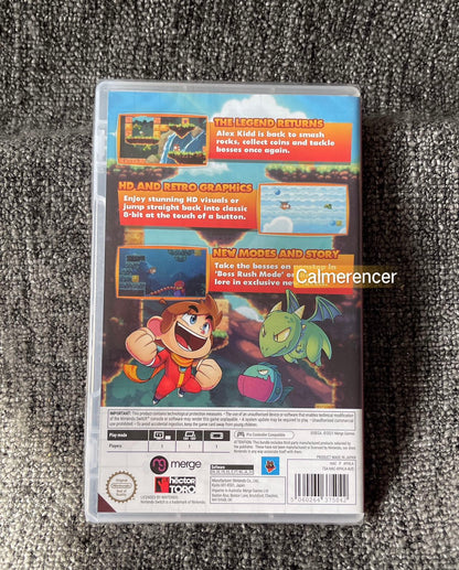 Brand new & Sealed Alex Kidd In Miracle World DX Game - Nintendo Switch