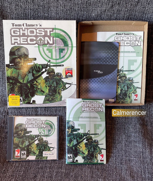 Tom Clancy's Ghost Recon Game - PC - CD ROM - Big Box