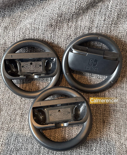 3x Genuine Nintendo wheels for Nintendo Switch Joycons