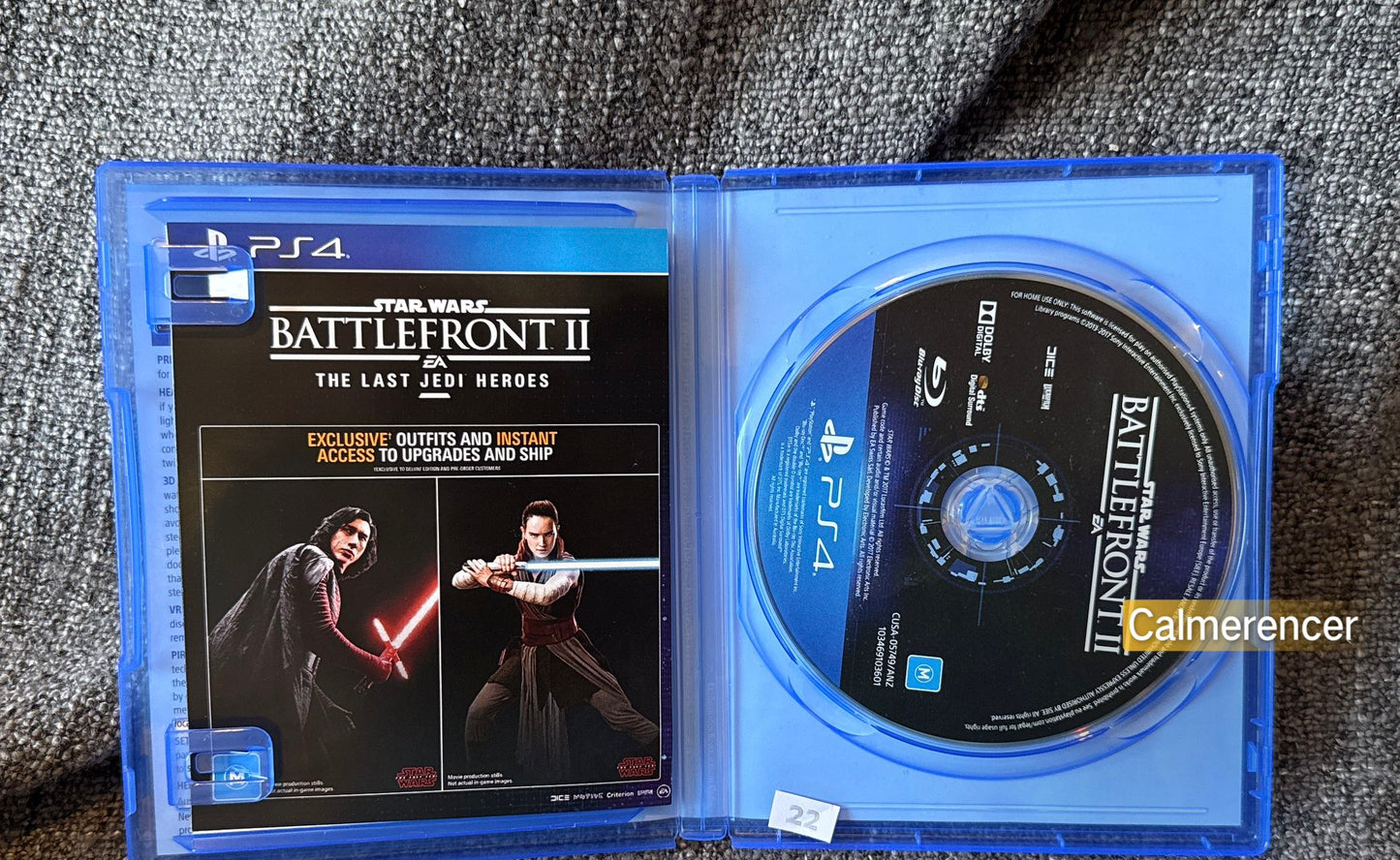 Star Wars Battle Front ll 2 Sony Playstation 4 (PS4) Game