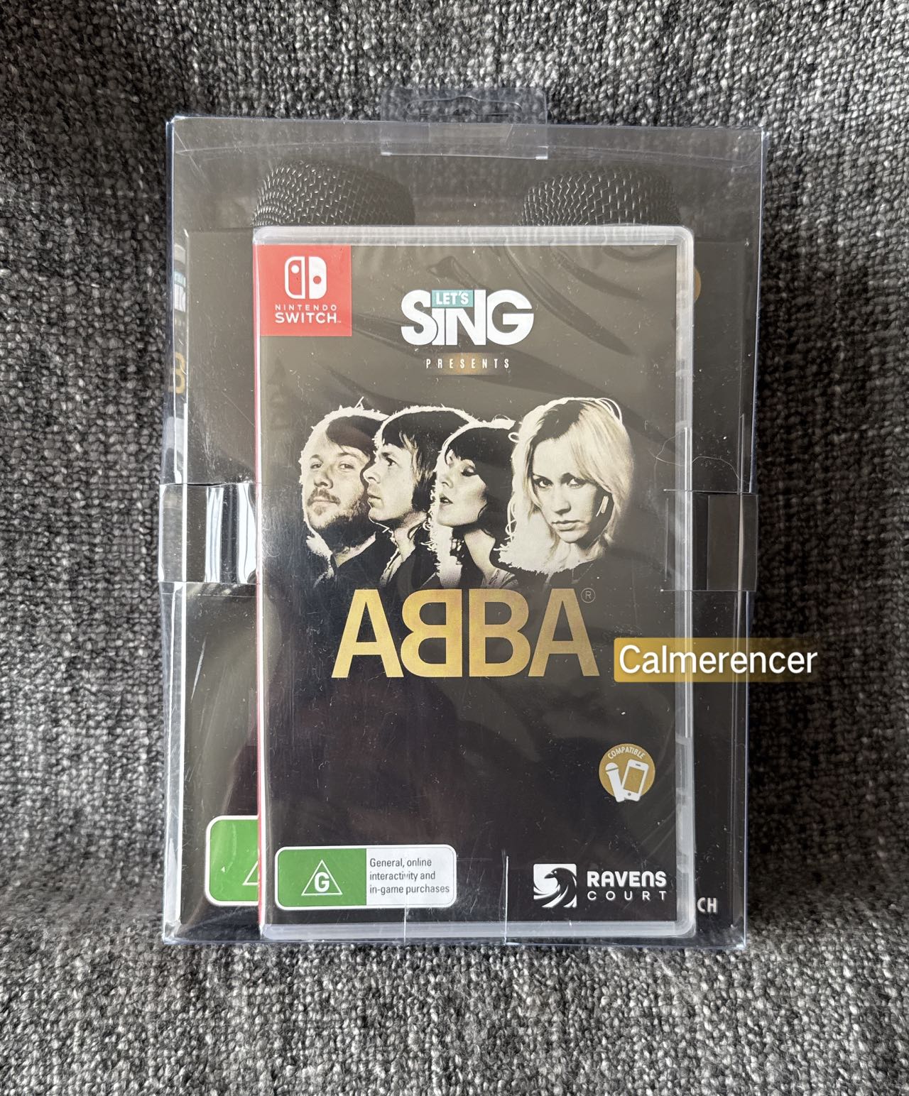 Lets Sing Abba With 2x Microphones Brand new & Sealed Switch Game - Nintendo Switch