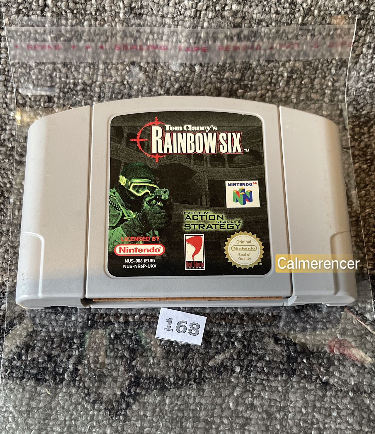 Tom Clancy's Rainbow Six / 6 Game - Nintendo 64 / N64 - Pal Version (Copy)