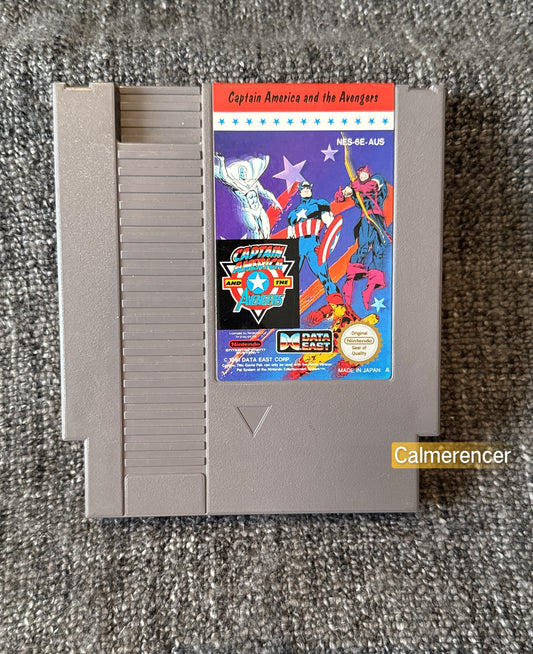 Captain America And The Avengers Game - Nes - Nintendo / Entertainment System - Pal Version