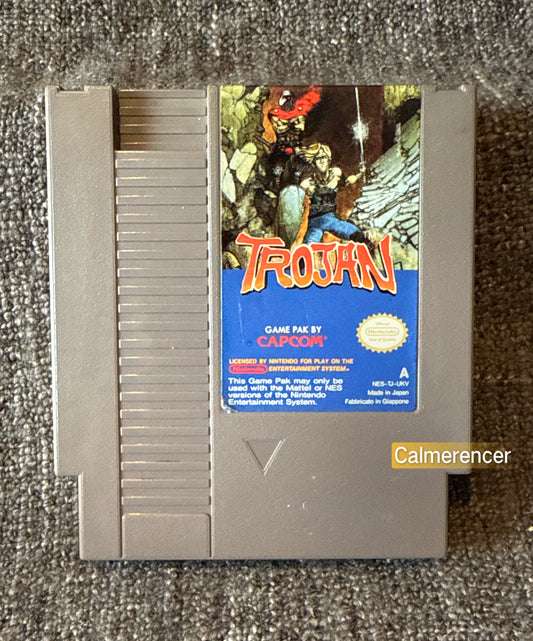 Trojan Game - Nes - Nintendo / Entertainment System - Pal Version