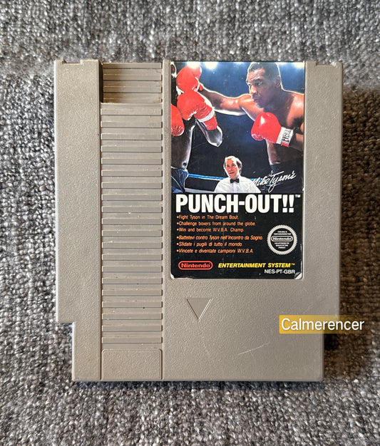 Mike Tyson's Punch-Out!!  Game - Nes - Nintendo / Entertainment System - Pal Version