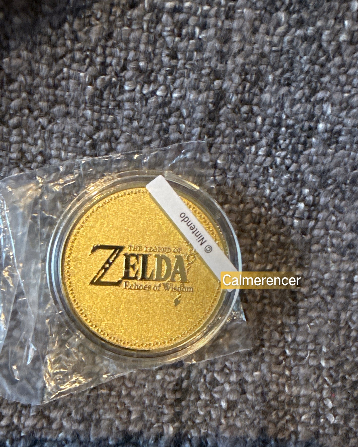 Brand new - never opened Limited edition Zelda Echoes Of Wisdom coin