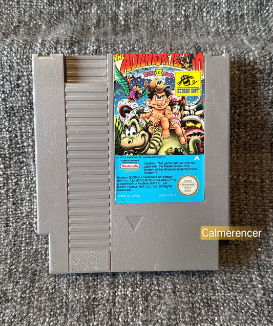 The Adventure Island Part 2 Two Game - Nes - Nintendo / Entertainment System - Pal Version