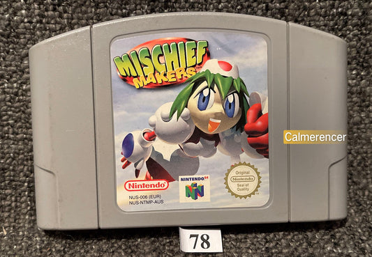 Mischief Makers - Nintendo 64 / N64 - Pal Version