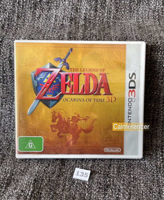 The Legend Of Zelda Ocarina of Time 3D Game Nintendo 3DS