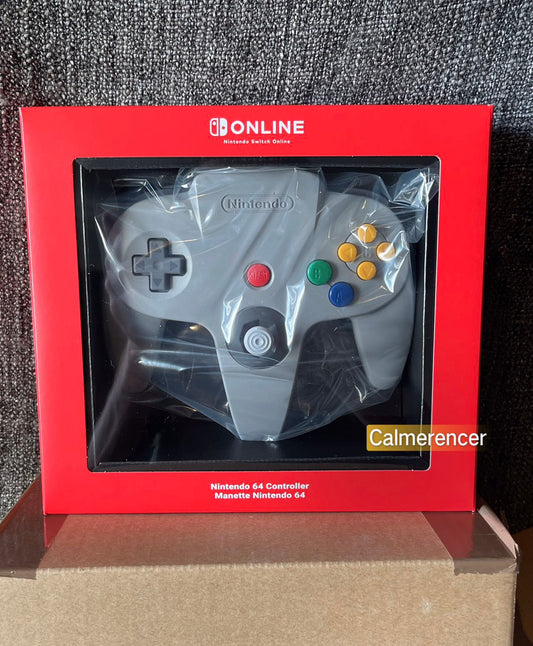 Nintendo 64 (N64) Switch wireless controller - Brand New