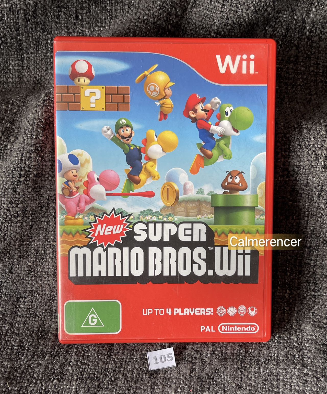 New Super Mario Bros- Nintendo Wii game