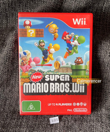 New Super Mario Bros- Nintendo Wii game