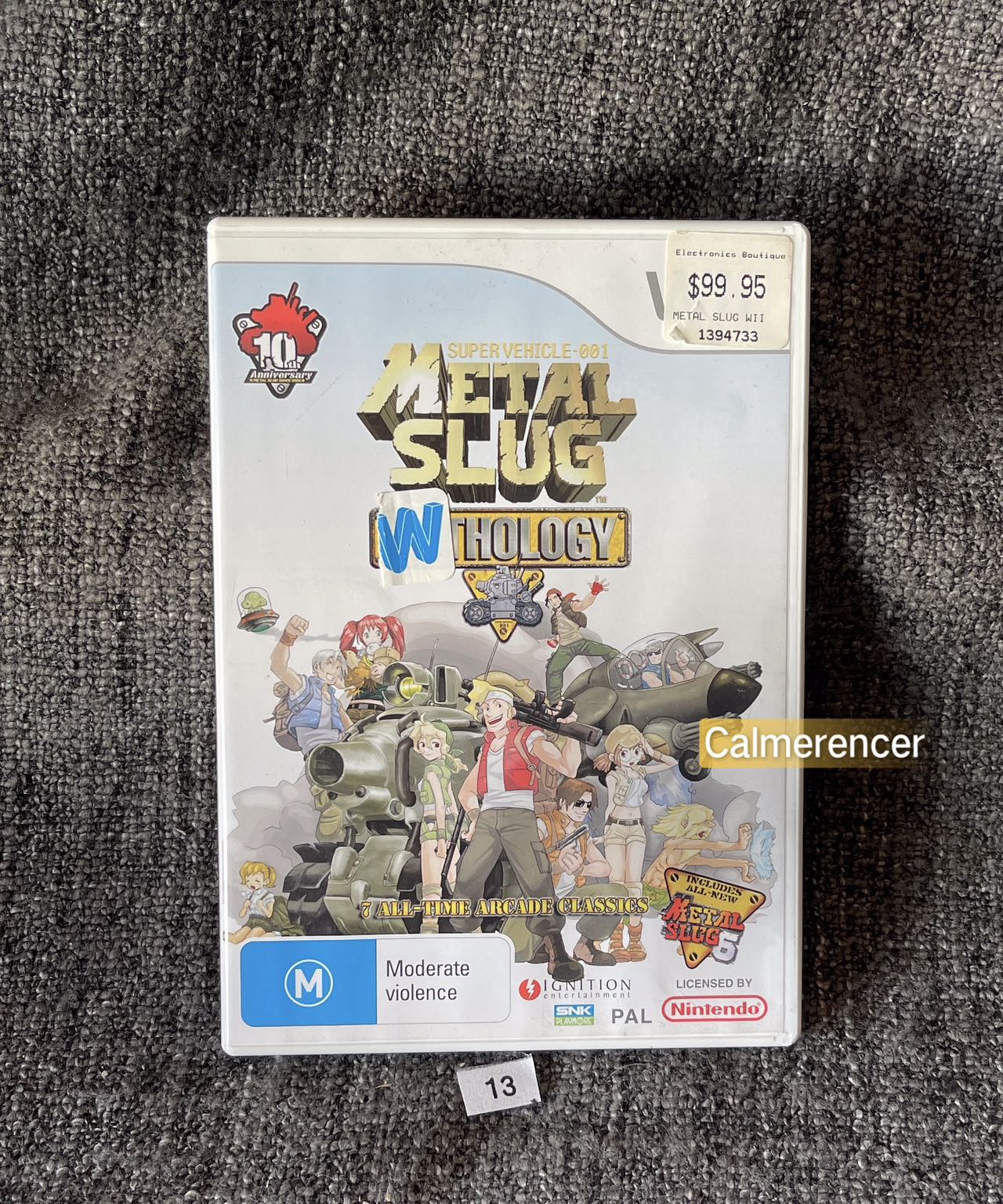 Metal Slug - Nintendo Wii game