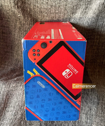 Mario Red And Blue Nintendo Switch Limited Edition Console Boxed - Brand New