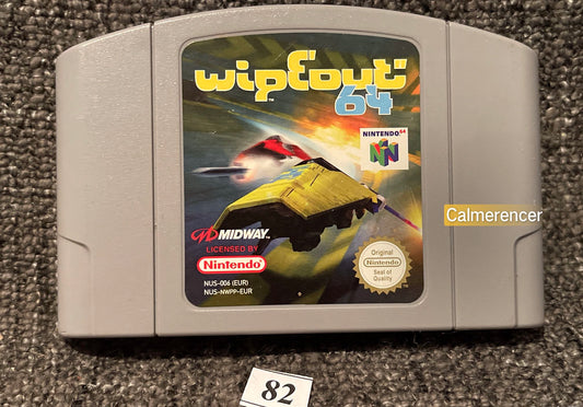 Wipeout 64 - Nintendo 64 / N64 - Pal Version