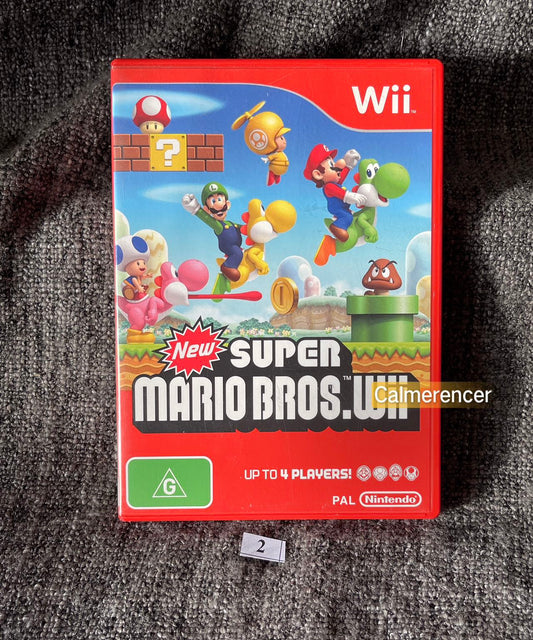 New Super Mario Bros- Nintendo Wii game