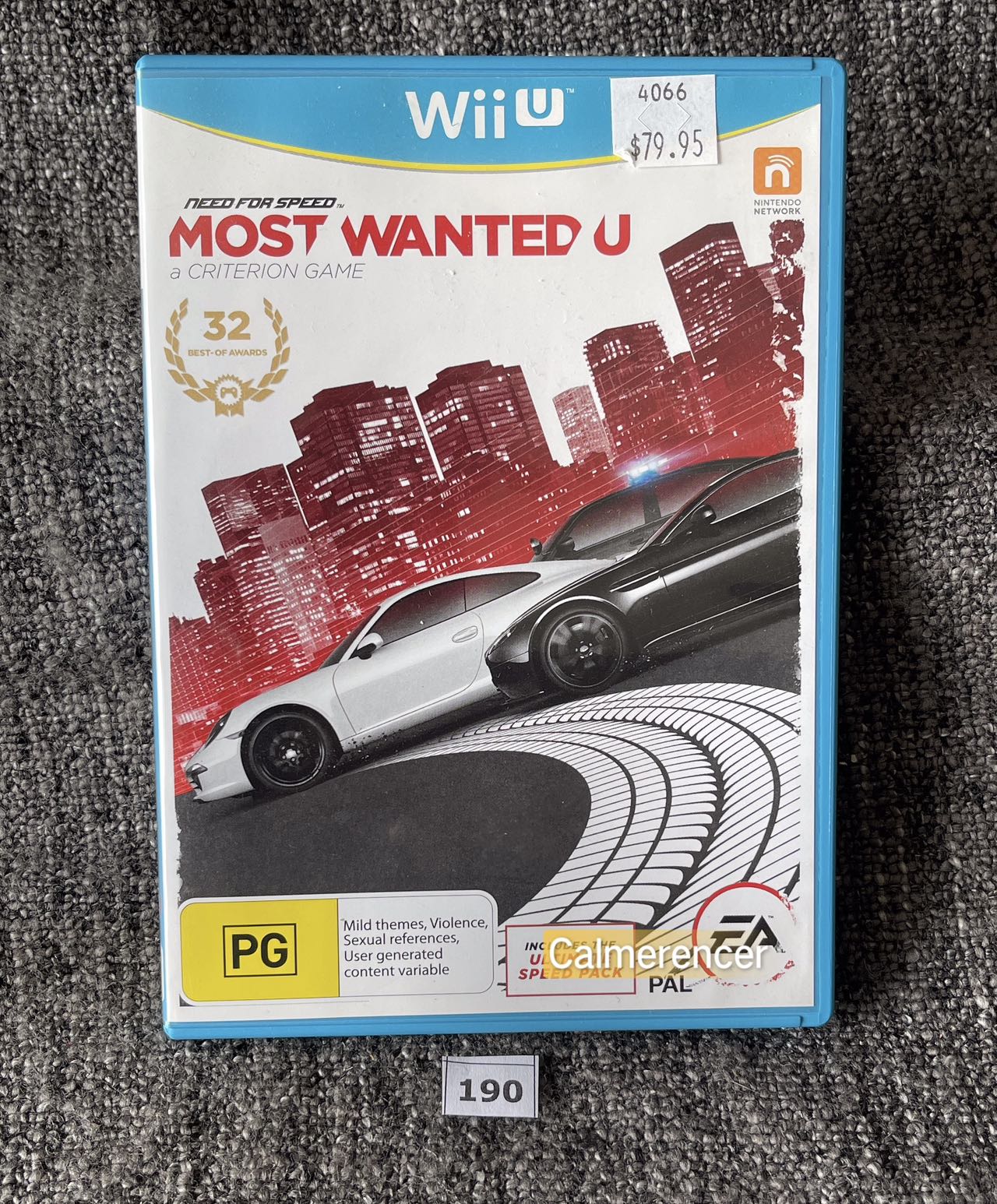 Need For Speed Most Wanted - Nintendo Wii U Game