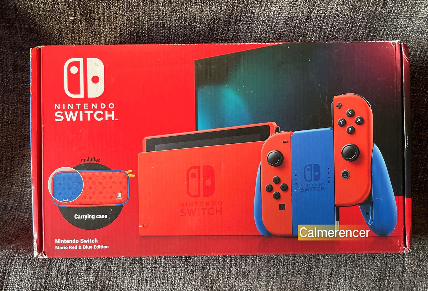 Mario Red And Blue Nintendo Switch Limited Edition Console Boxed - Brand New