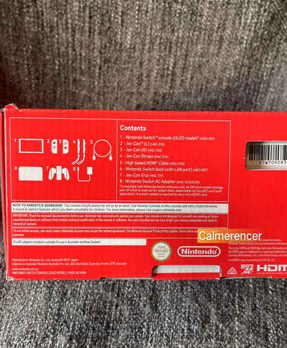 Nintendo Switch Oled White Accessories only - NO CONSOLE or Joycons