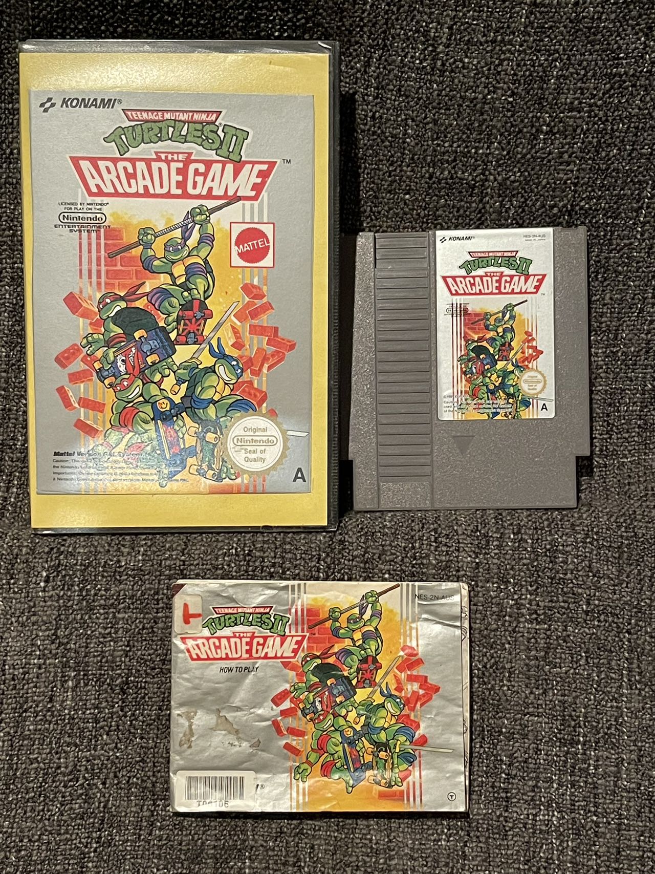 Teenage Mutant Ninja Turtles 2 - The Arcade Game - Nes - Nintendo / Entertainment System - Pal Version