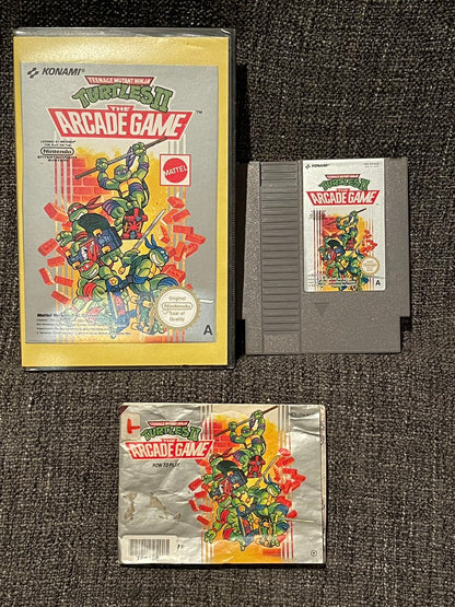 Teenage Mutant Ninja Turtles 2 - The Arcade Game - Nes - Nintendo / Entertainment System - Pal Version