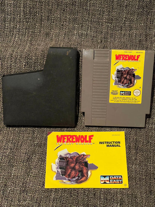 Werewolf The Last Warrior Game - Nes - Nintendo / Entertainment System - Pal Version