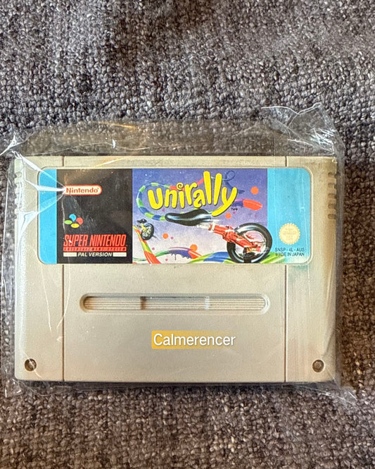 UniRally - Super Nintendo (Snes) Game