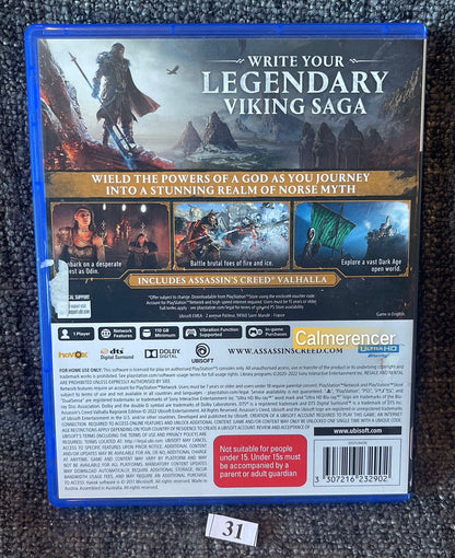 Assassins Creed Valhalla Ragnarok Edition - PS5 / Sony Playstation 5