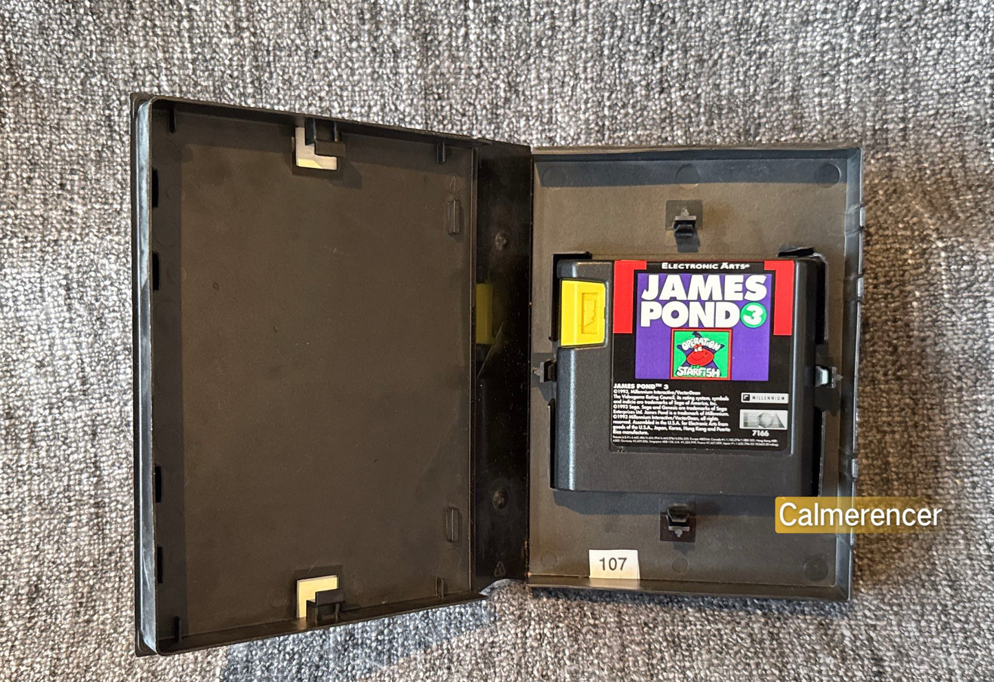 James Pond Game - No Manual - Sega Mega Drive