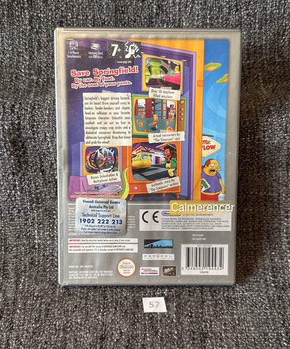 The Simpson Hit & Run Game - Nintendo Gamecube - Pal Version