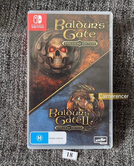 Baldur’s Gate & Baldur’s Gate II 2 Enhanced Edition Game   - Nintendo Switch