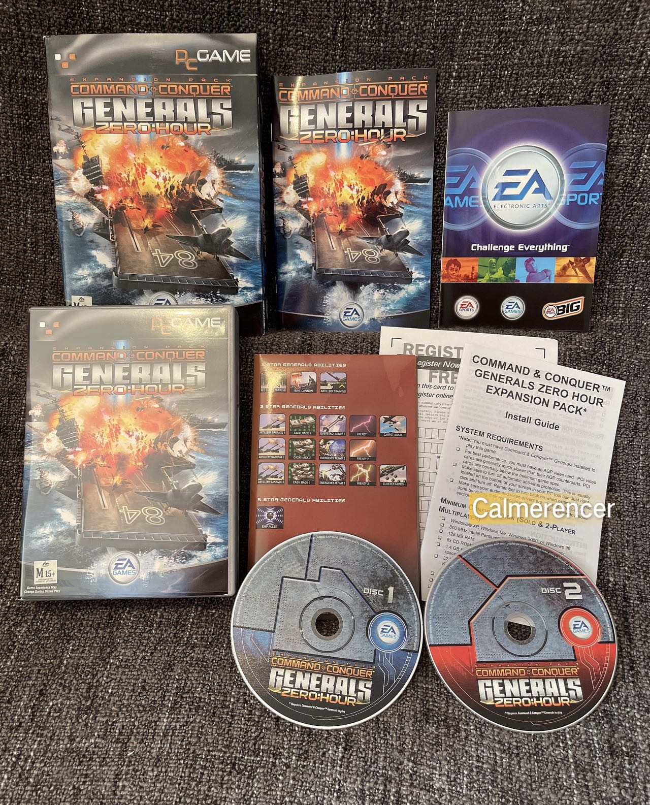 Command And Conquer Generals Zero Hour Expansion Pack Game - PC - CD ROM - Big Box