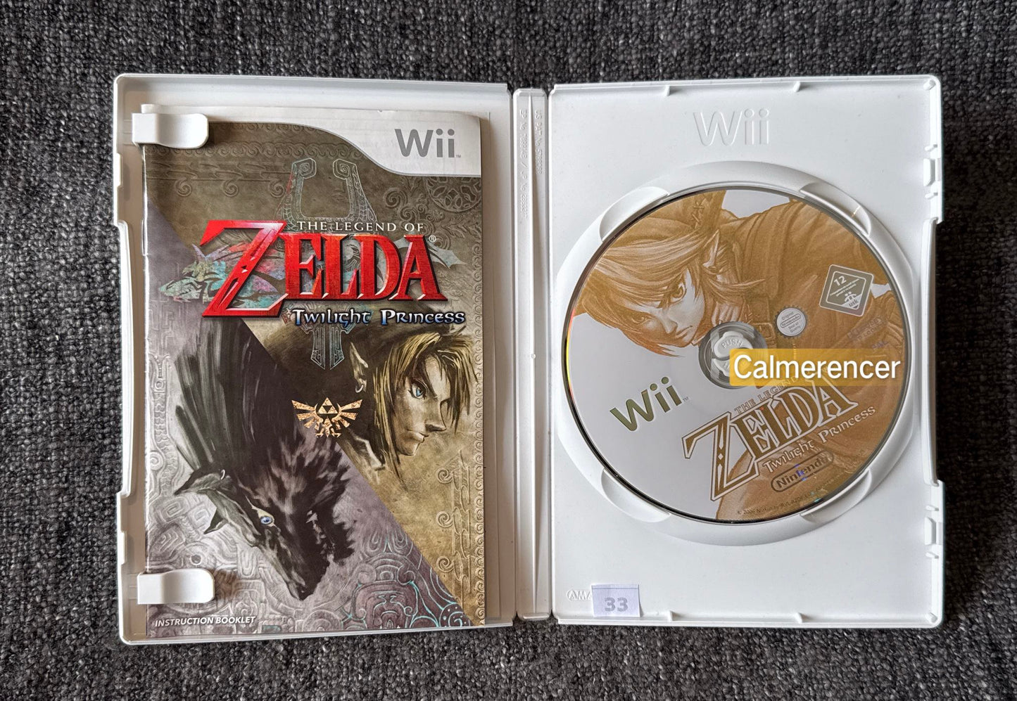 The Legend Of Zelda Twilight Princess - Nintendo Wii game