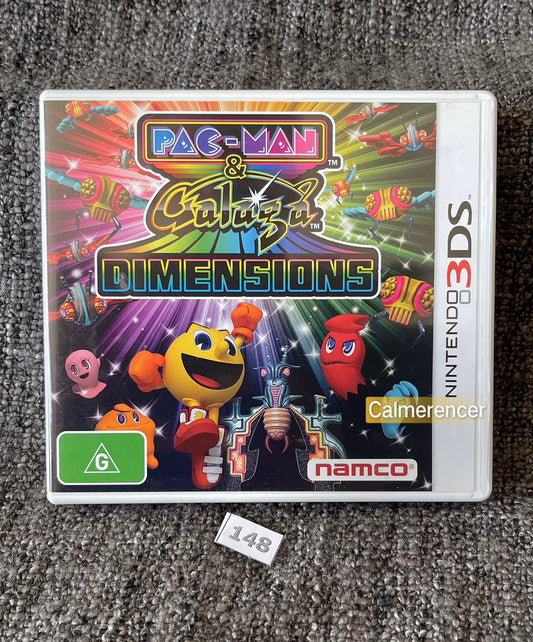 Pac-Man Galaga Dimensions Game Nintendo 3DS