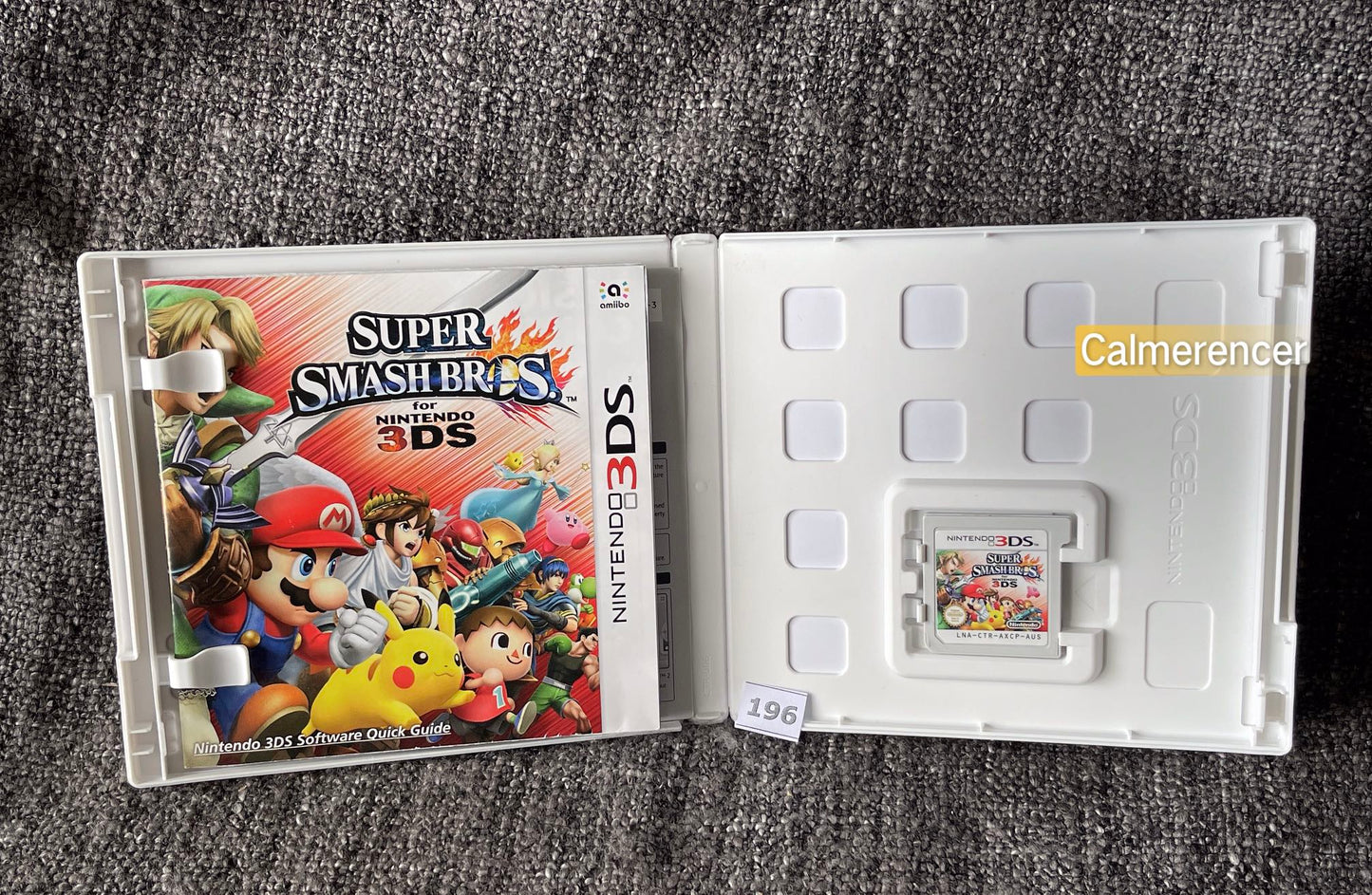 Super Smash Bros Game Nintendo 3DS